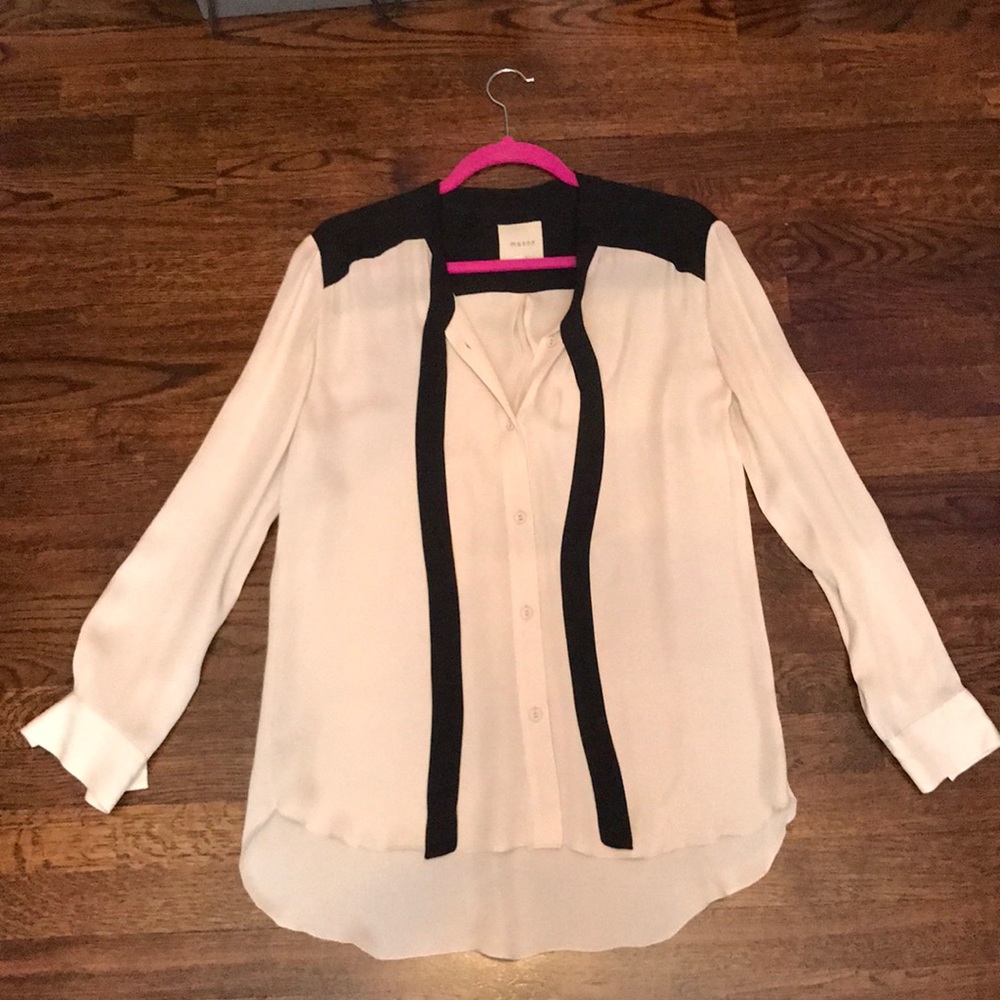 Mason by michelle mason blouse size 4